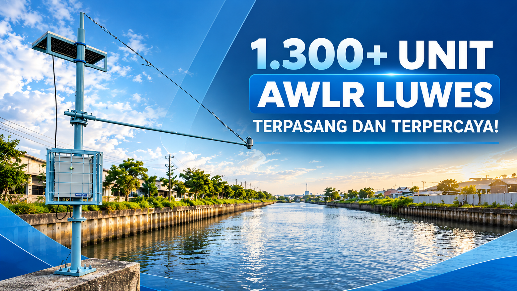 Sistem AWLR Telemetri Real-Time PT Luwes Inovasi Mandiri