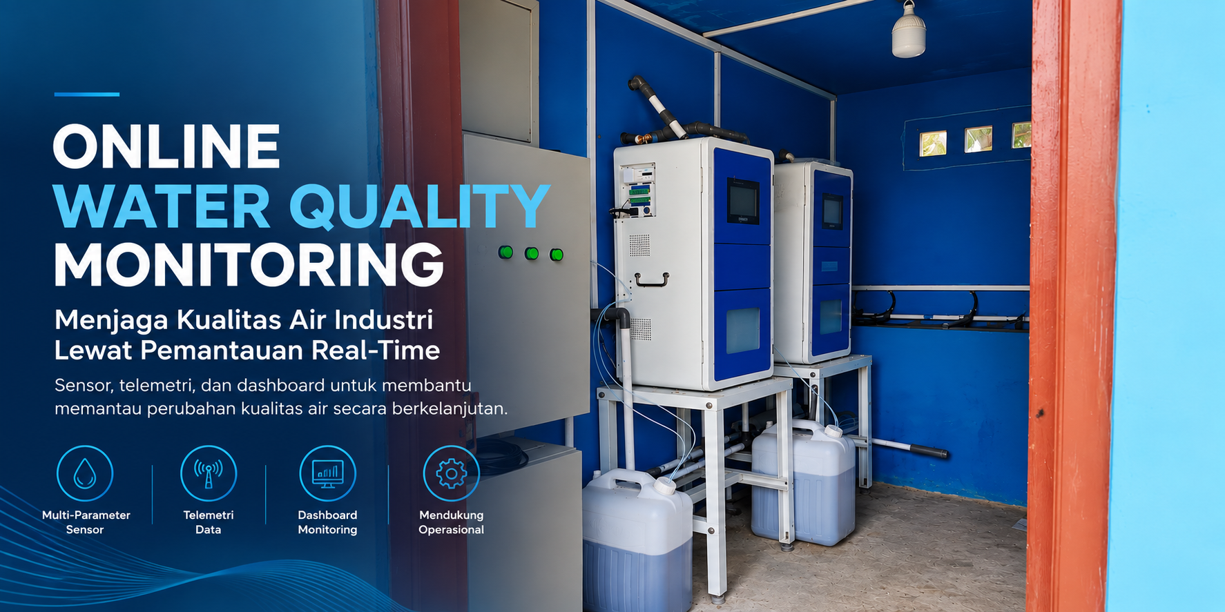 Menjaga Kualitas Air Industri Lewat Pemantauan Lingkungan Online Real-Time
