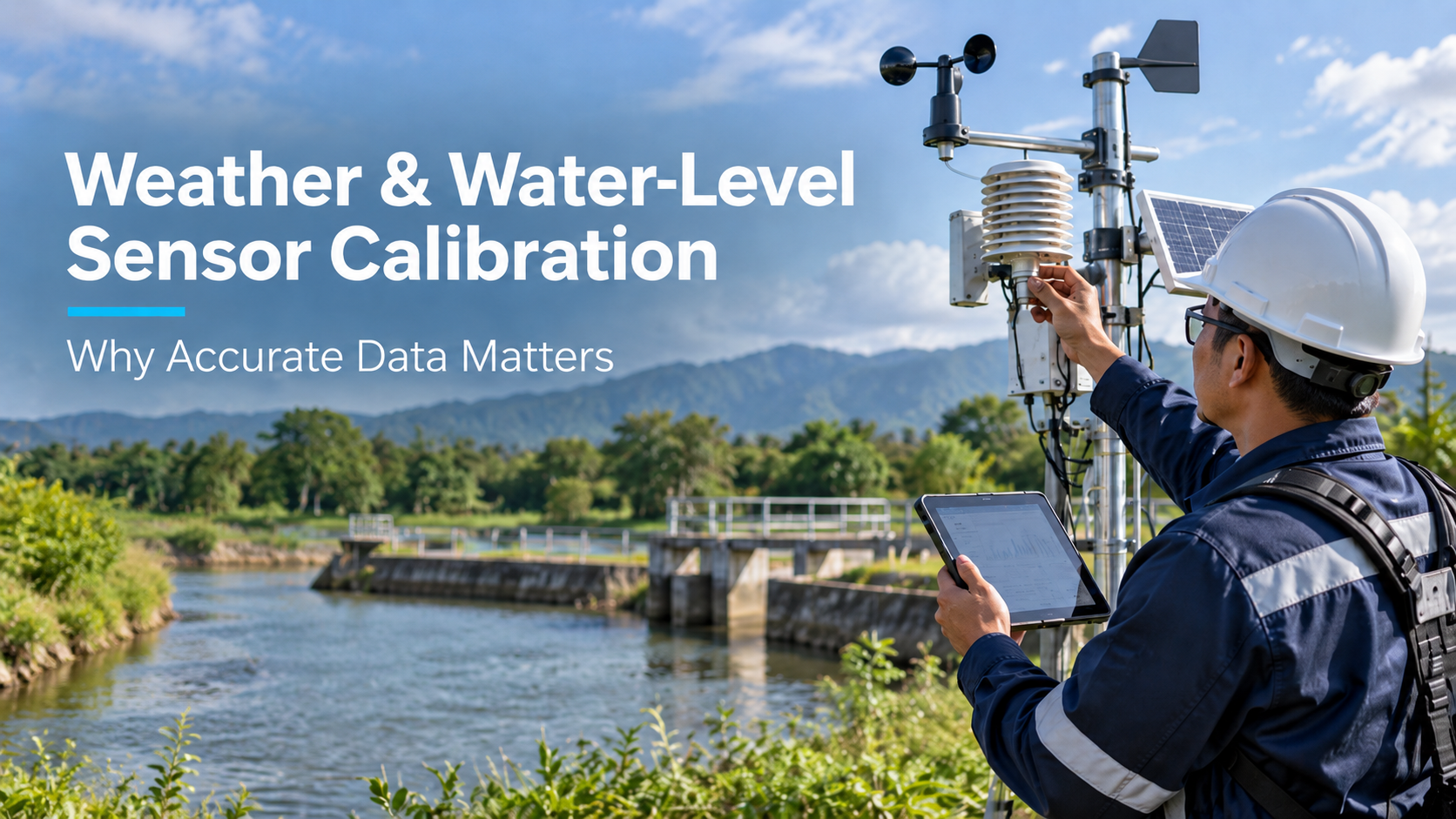 Kalibrasi Sensor Cuaca dan Water Level: Menjaga Akurasi Data Sebelum Menjadi Dasar Keputusan